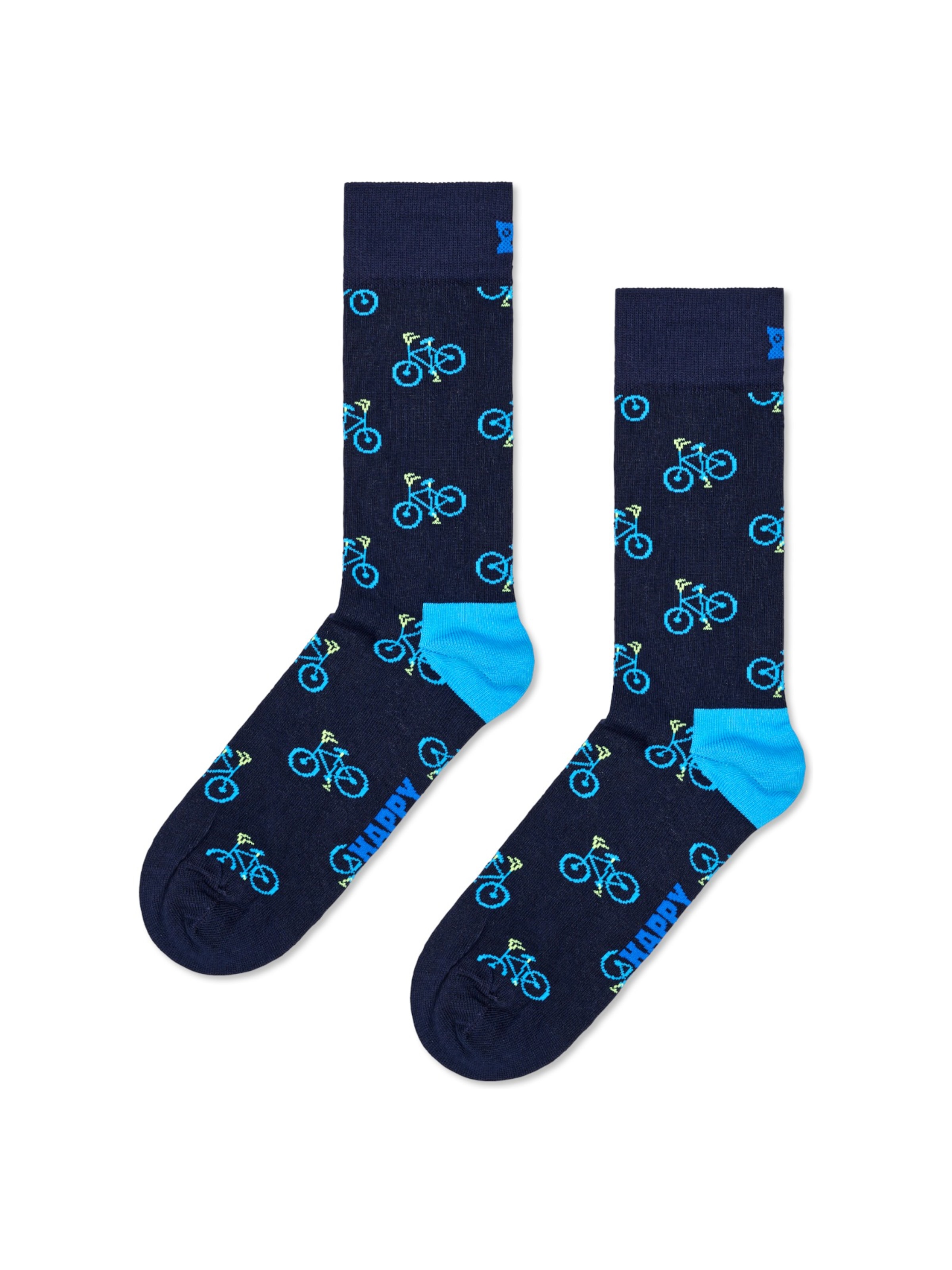 Happy Socks Sokid '4-Pack Bike Socks Gift Set', värv sinine