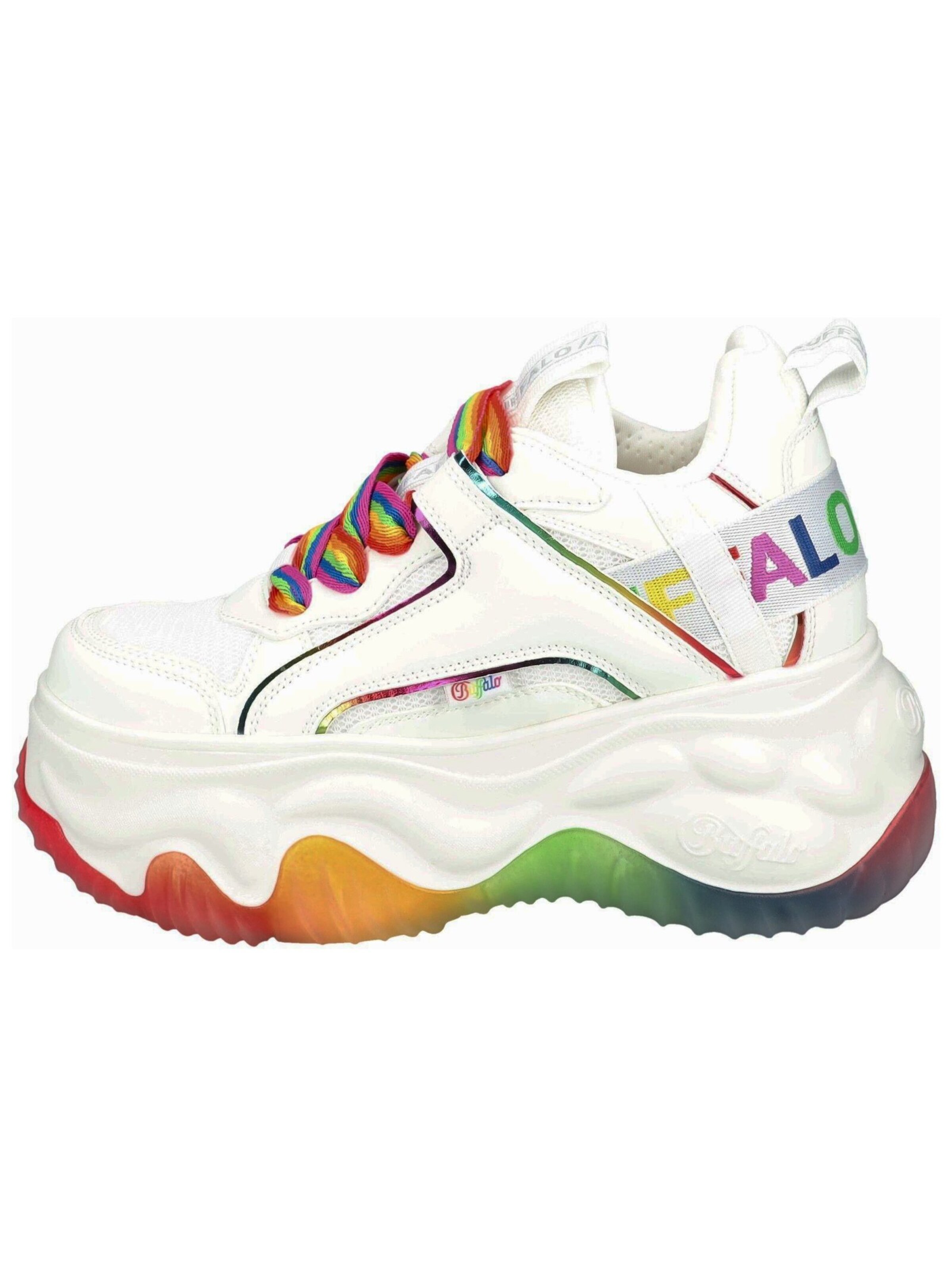Baskets basses BUFFALO en blanc