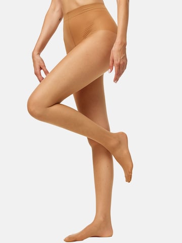 Nur Die Fine tights ' Goodbye Laufmaschen Energy 20 DEN ' in Beige
