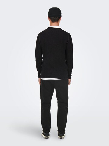 Only & Sons - Jersey 'PAVO' en negro