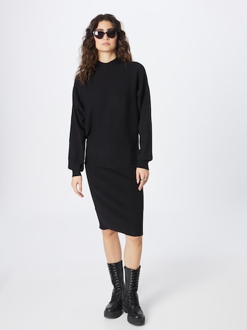 River Island - Vestido de malha em preto