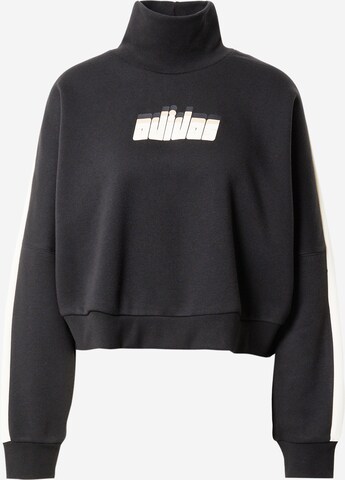 ADIDAS ORIGINALSSweater majica 'Ski Chic' - crna boja: prednji dio