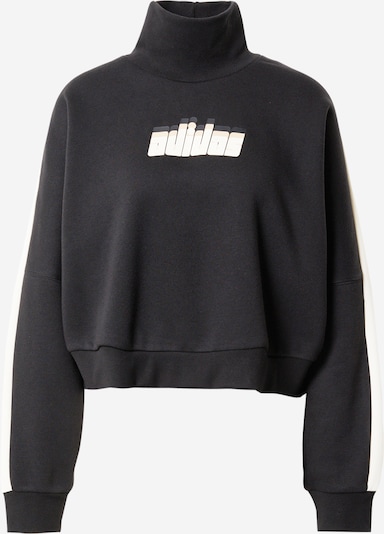 ADIDAS ORIGINALS Sweatshirt 'Ski Chic' in beige / schwarz / weiß, Produktansicht