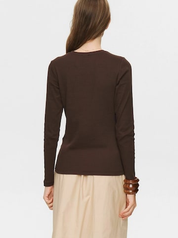 T-shirt 'Nuriley' NÜMPH en beige