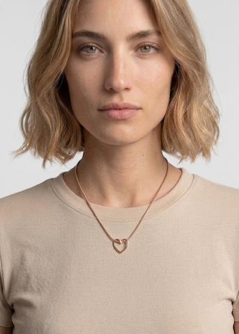 PURELEI Necklace 'Hearts Of Love' in Gold: front