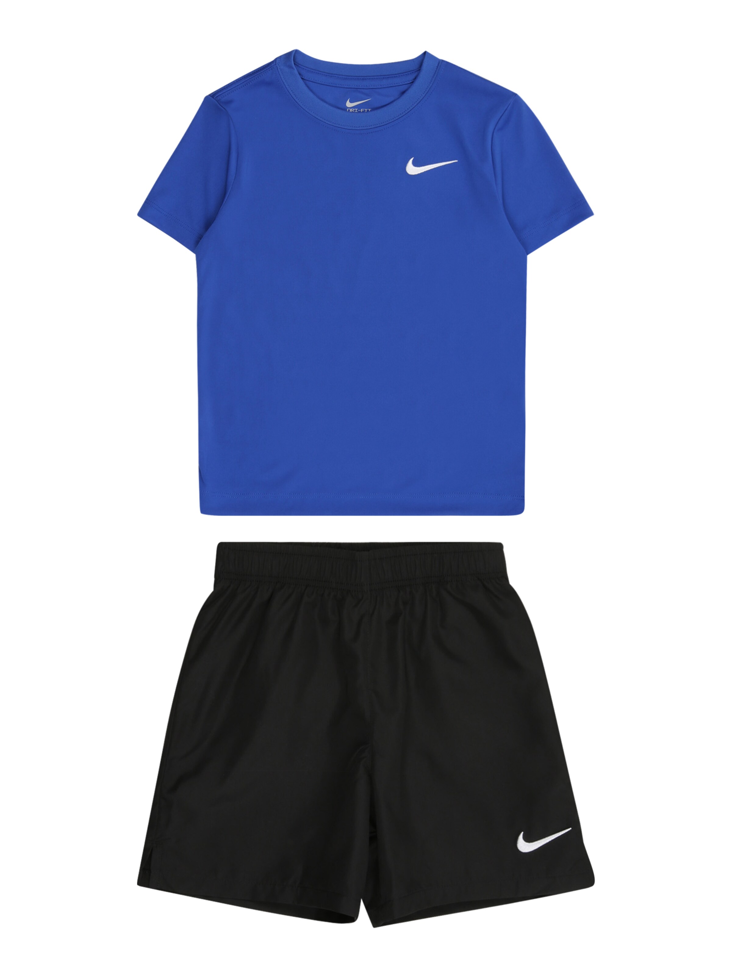 Nike Sportswear Комплект в синьо: отпред