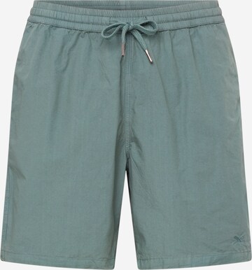 Pantalon 'City Relax' Iriedaily en vert : devant