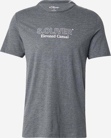s.Oliver Shirt in Grey: front