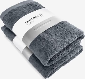 Set 'Pura' Herzbach home en gris : devant