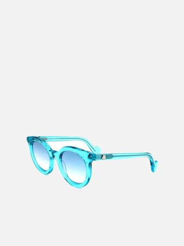MONCLER Sunglasses 'Moncler ML0015 Shiny light blue 51/24/140 WOMAN Sunglasses' in Blue: front