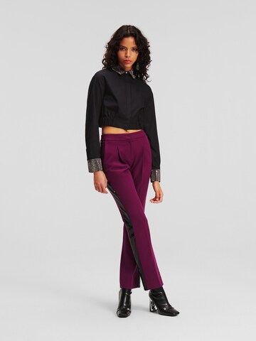 Camicia da donna di Karl Lagerfeld in nero