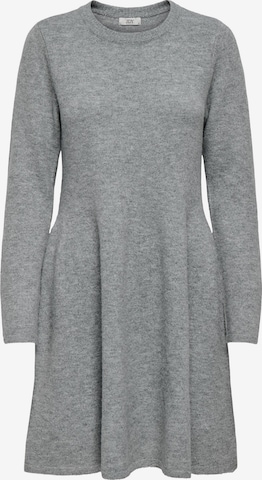 JDY Strikkjole 'Rosemary' i grå: forside