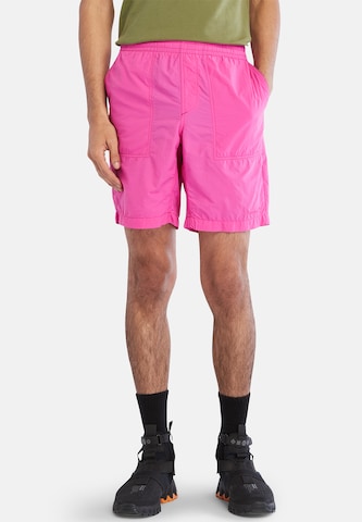 TIMBERLAND Regular Shorts in Pink: predná strana