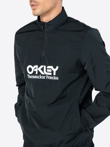 OAKLEY Regular Fit Sportjacke in Schwarz