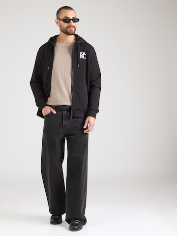 Giacca di felpa di Karl Lagerfeld in nero
