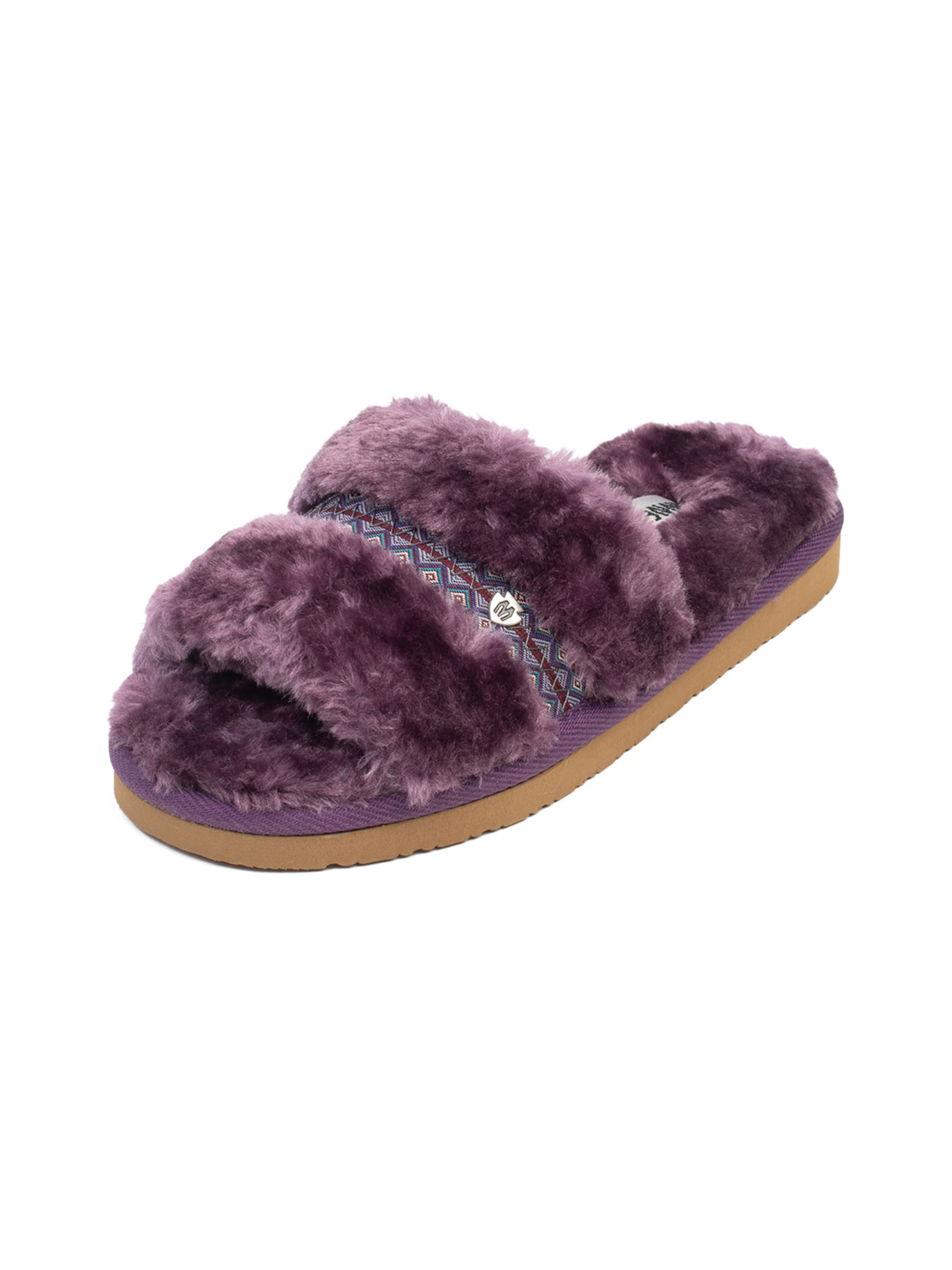 Minnetonka Pantolette 'London' in Lila