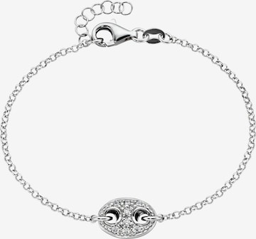 Smart Jewel Bracelet in Silver: front