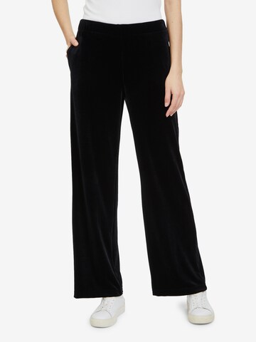 Betty & Co Loose fit Pants in Black: front