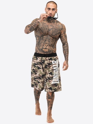 LONSDALE Спортен бански констюм в кафяво