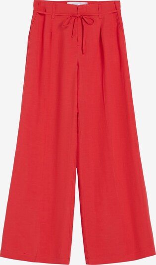 Bershka Pleat-Front Pants in Red, Item view