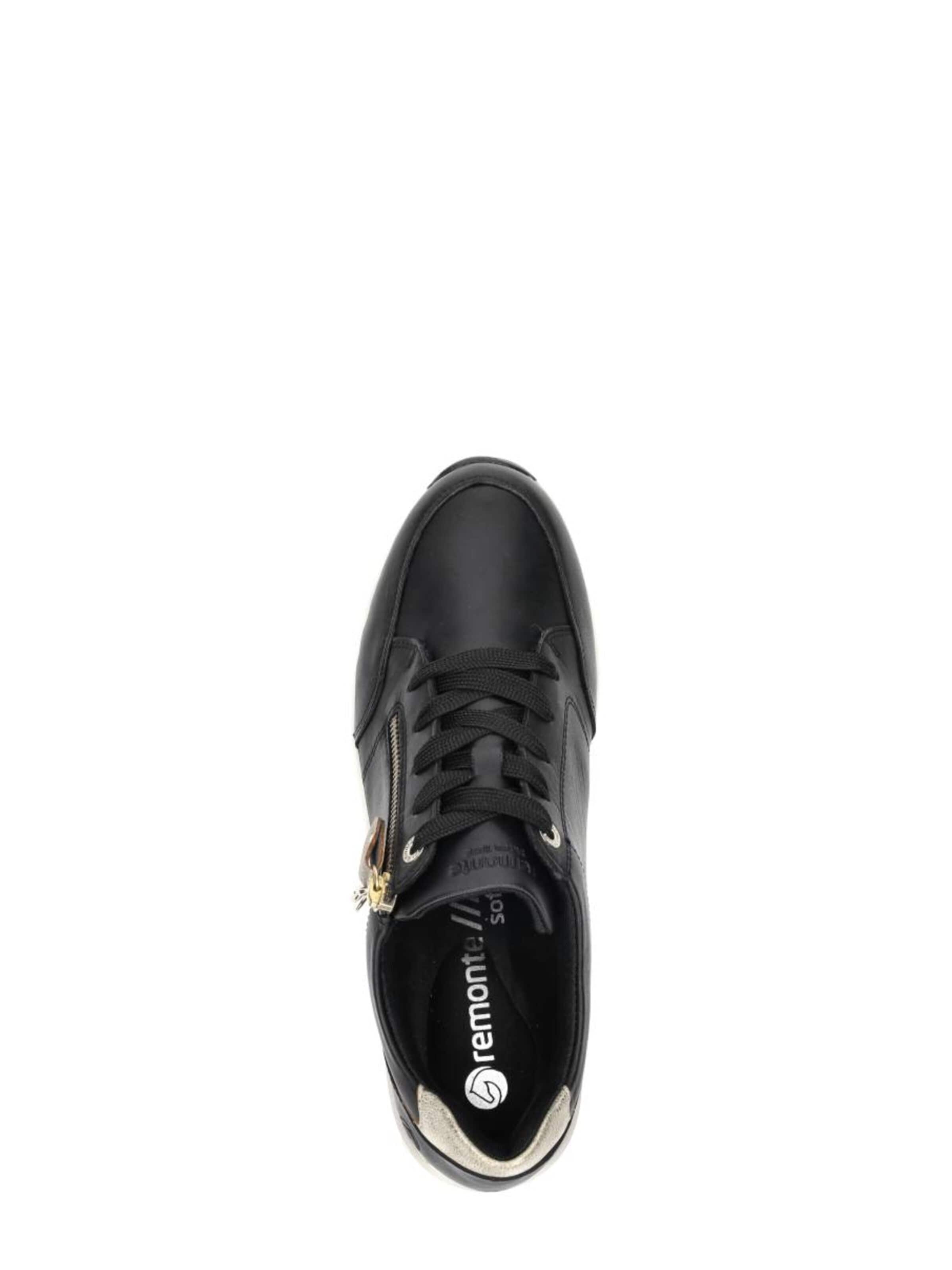 Chaussure à lacets 'Veterschoenen Laag' REMONTE en noir