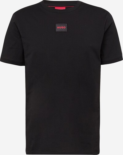 HUGO Μπλουζάκι 'Diragolino212' σε κόκκινο / μαύρο, Άποψη προϊόντος