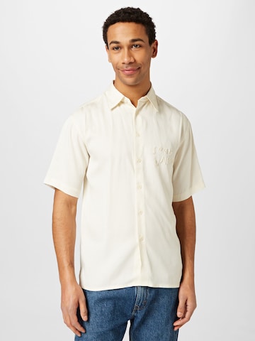 Soulland Regular fit Button Up Shirt 'Jodie' in White: front