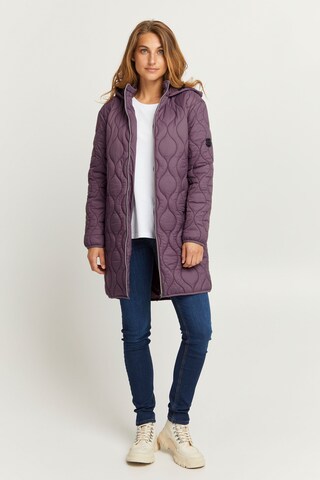 Fransa Between-Season Jacket 'Padma' in Purple