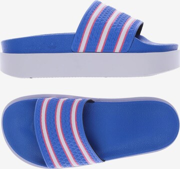 ADIDAS ORIGINALS Sandals & High-Heeled Sandals in 39 in Blue: front