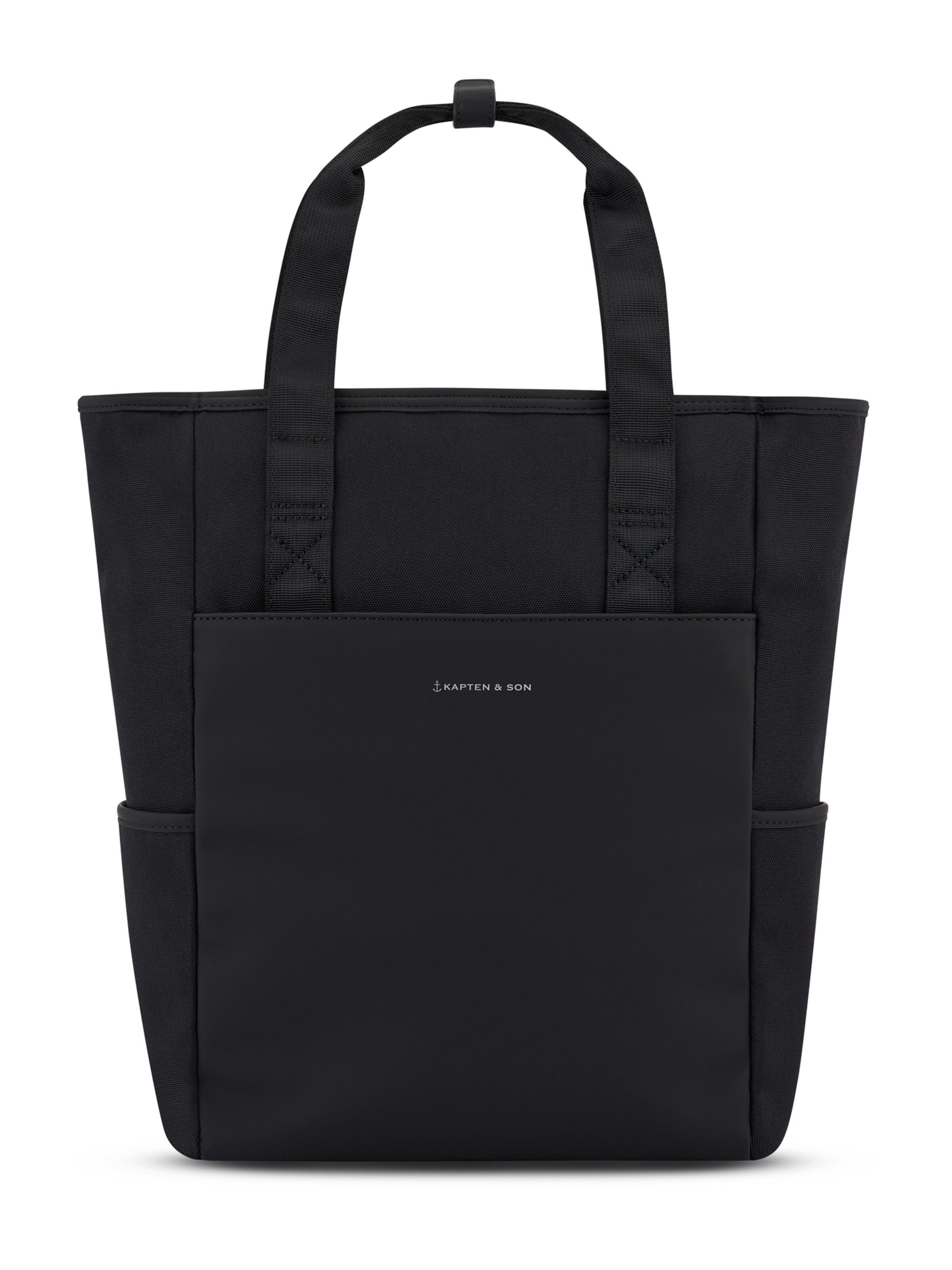 Kapten & Son Σακίδιο πλάτης 'Lindby Diaper' σε μαύρο: μπροστά