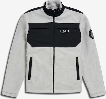 HALO Athletic Fleece Jacket in Grey: front