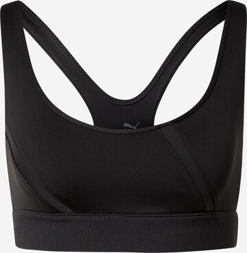 PUMA Bralette Sports bra 'Exhale' in Black: front