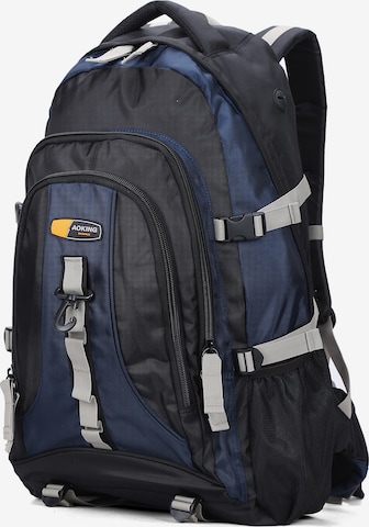 Aoking Rucksack in Blau: Vorderseite