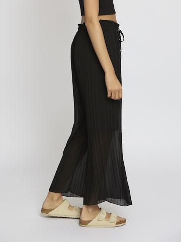 Lilavie Wide leg Broek 'Kimm' in Zwart