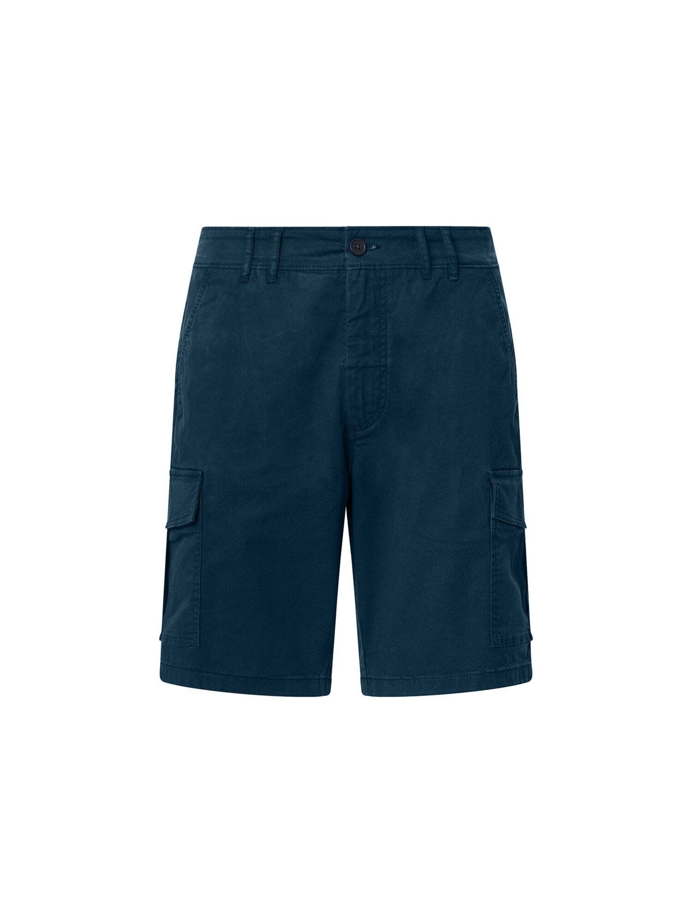 Pantaloni cargo di Pepe Jeans in blu: frontale