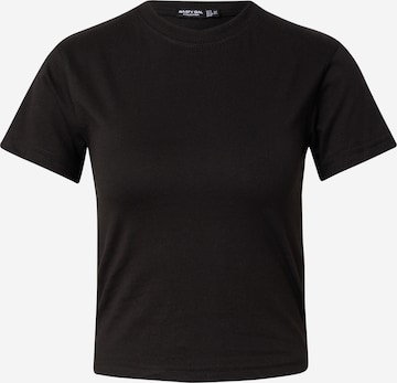 T-shirt Nasty Gal en noir : devant