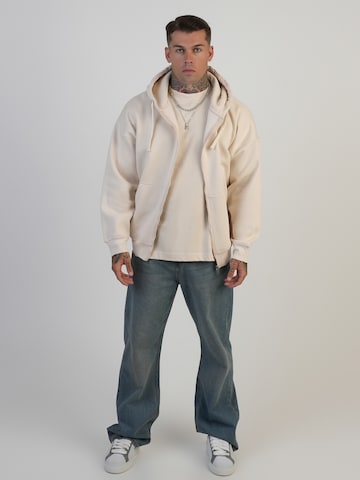 Giacca di felpa di SikSilk in beige