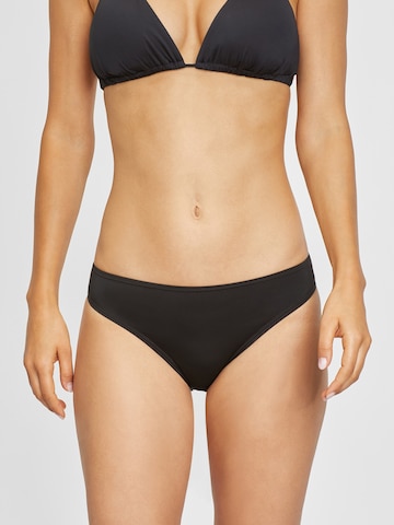 LASCANA Bikini Bottoms 'Dressy' in Black: front