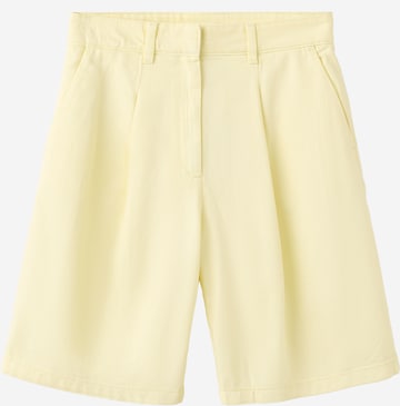 MANGO Regular Shorts 'MELA' in Gelb: Vorderseite