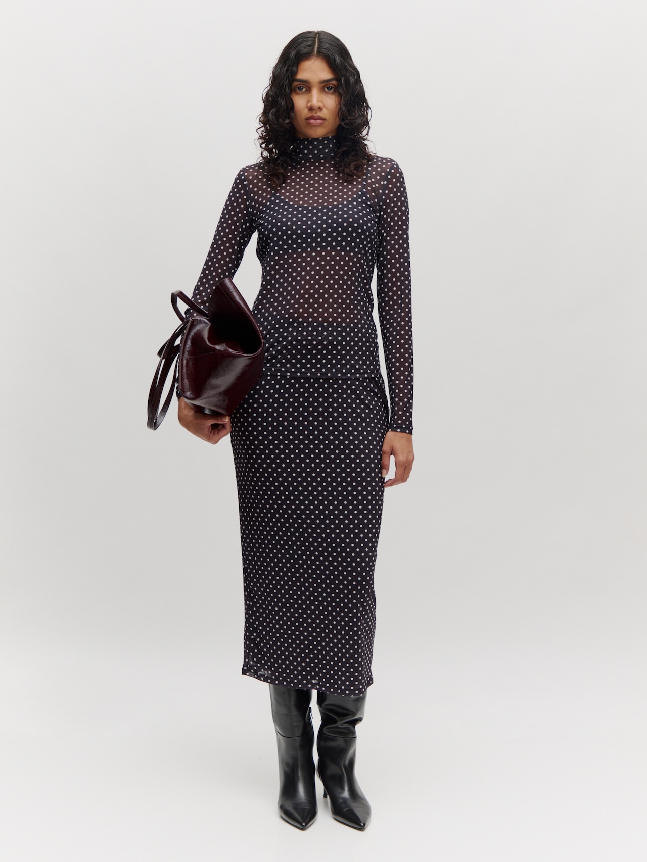 EDITED Produkte Shirt 'Fiore' schwarz