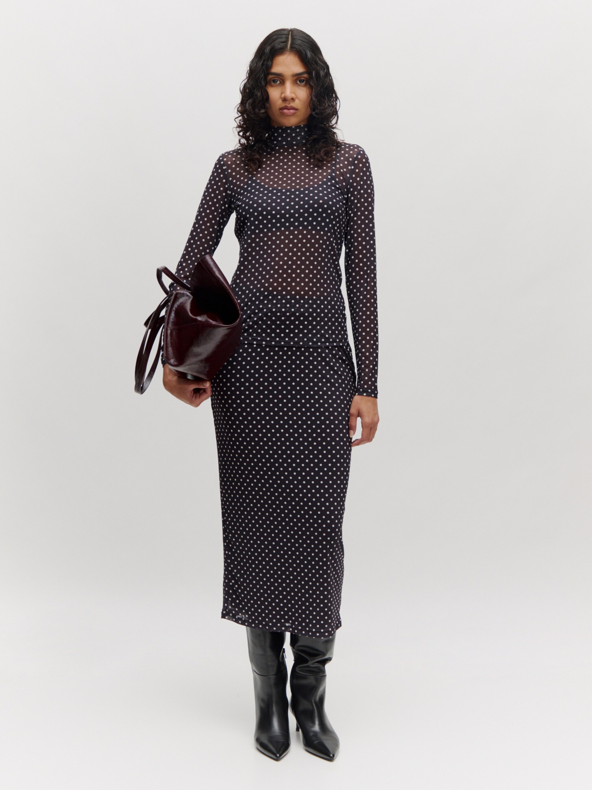 EDITED Produits T-shirt 'Fiore' noir