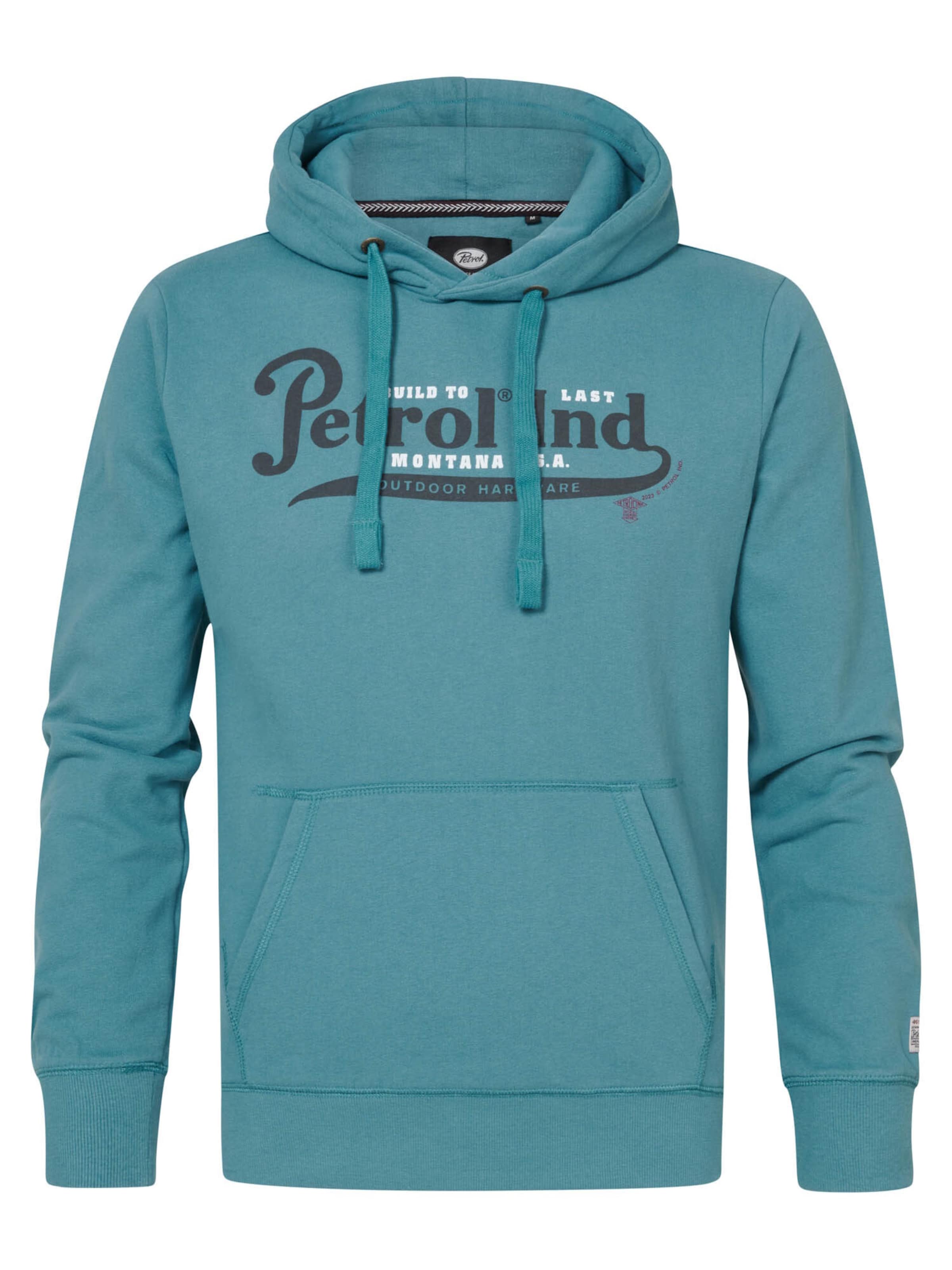 Sweat-shirt 'Marinette' Petrol Industries en vert : devant