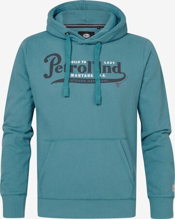 Petrol Industries Sweatshirt 'Marinette' in Green: front