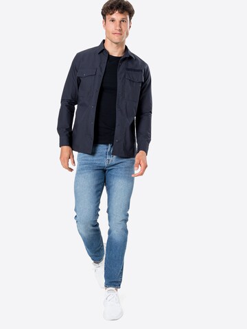 Superdry Regular fit Overhemd in Blauw