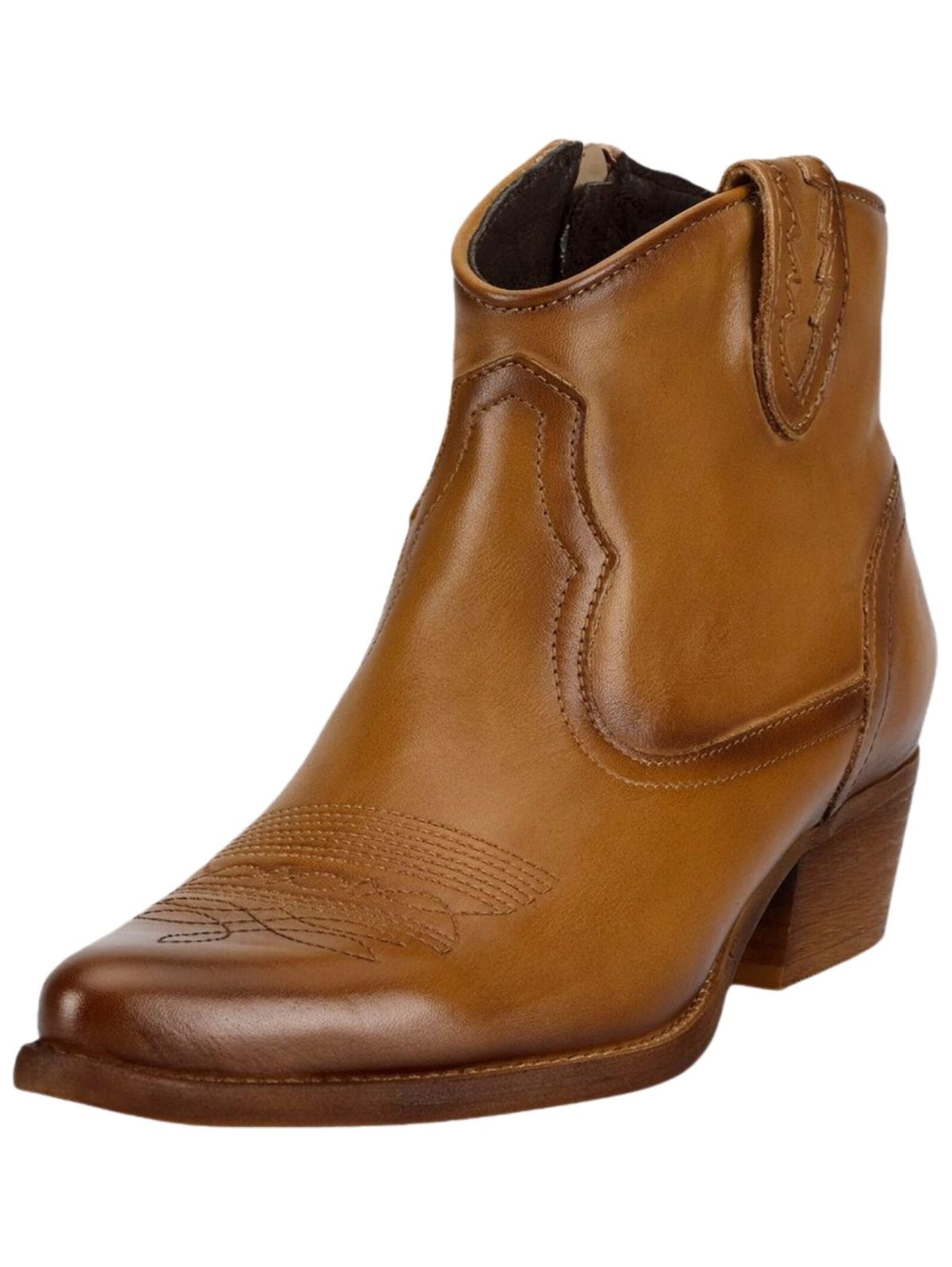FELMINI Cowboy boot in Beige: front