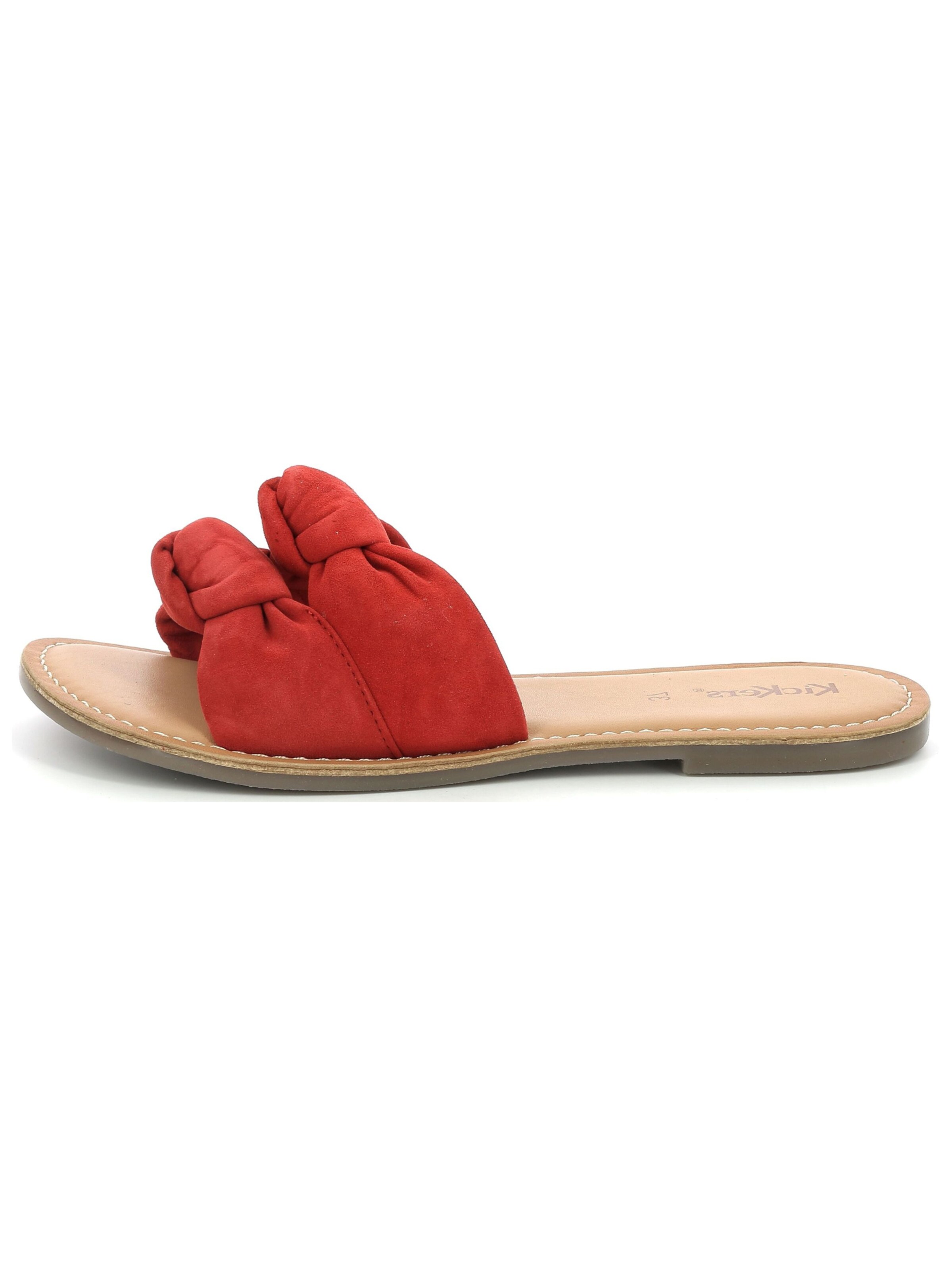 Kickers Muiltjes in Rood