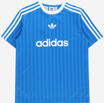 T-Shirt ADIDAS ORIGINALS en bleu : devant