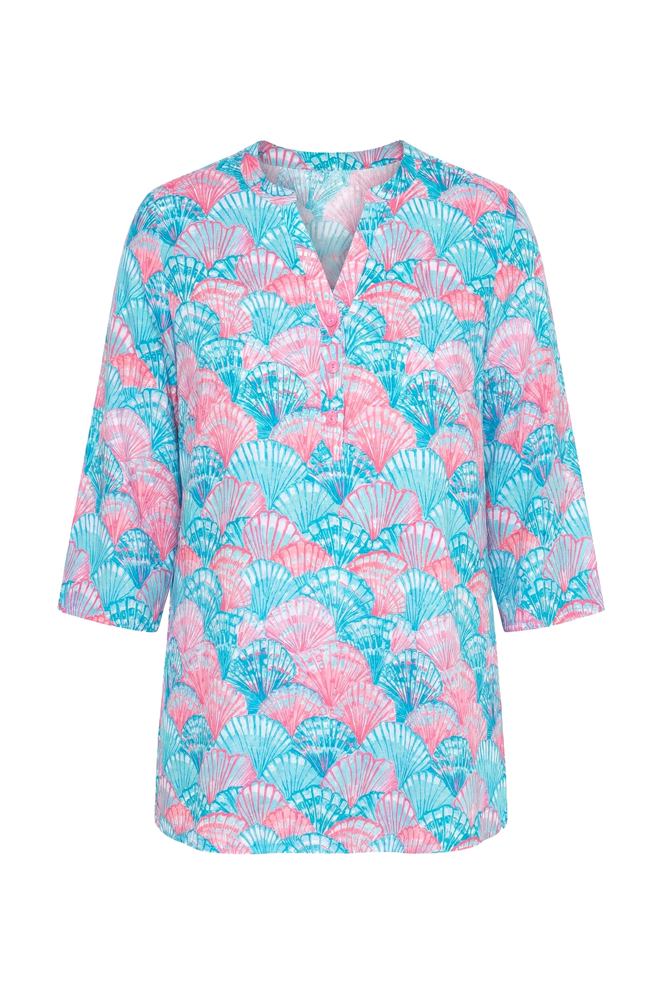 Angel of Style Blouse in Blue: front