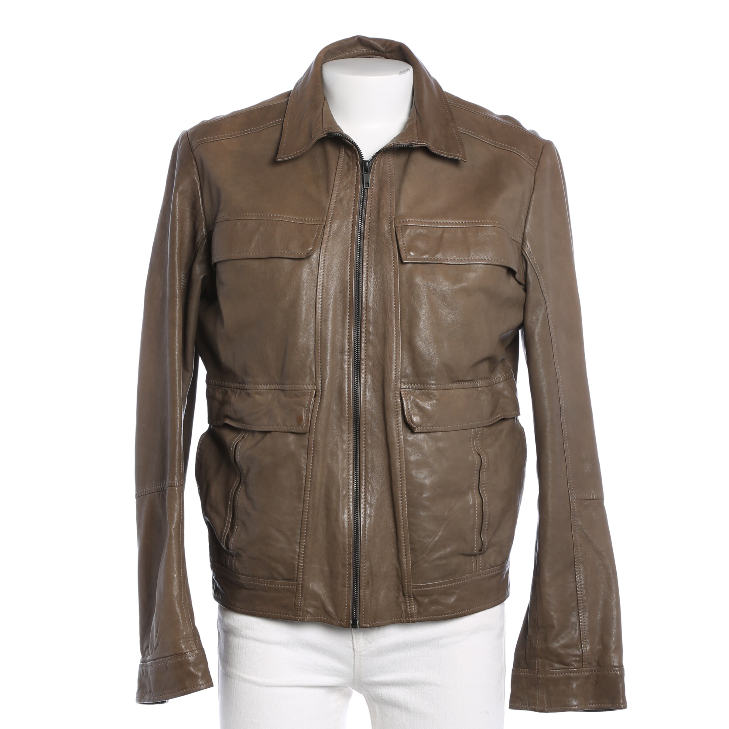 HUGO Jacket & Coat in XL in Brown: front