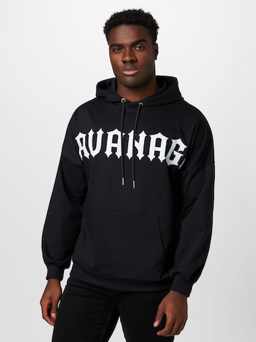 Gianni Kavanagh Sweatshirt i sort: forside